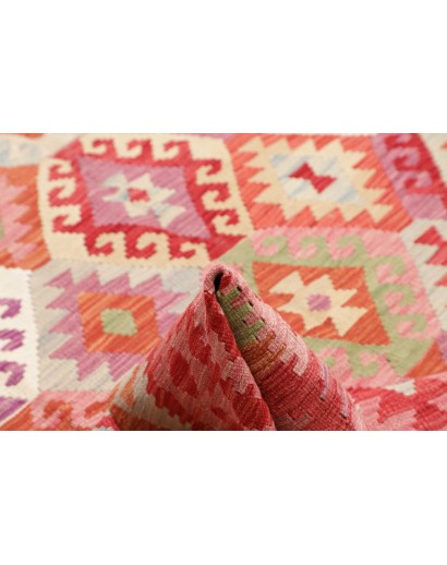 Tappeto Kilim Afghanistan marrone rosso 223x300