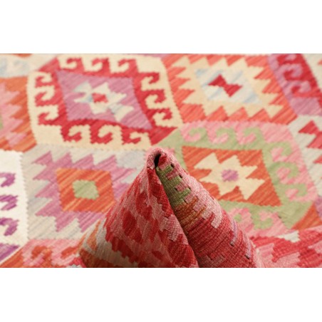 Tappeto Kilim Afghanistan marrone rosso 223x300