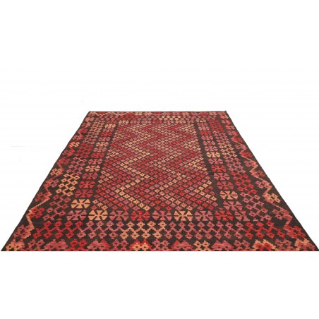 Tappeto Kilim Afghanistan grigio marrone 207x290