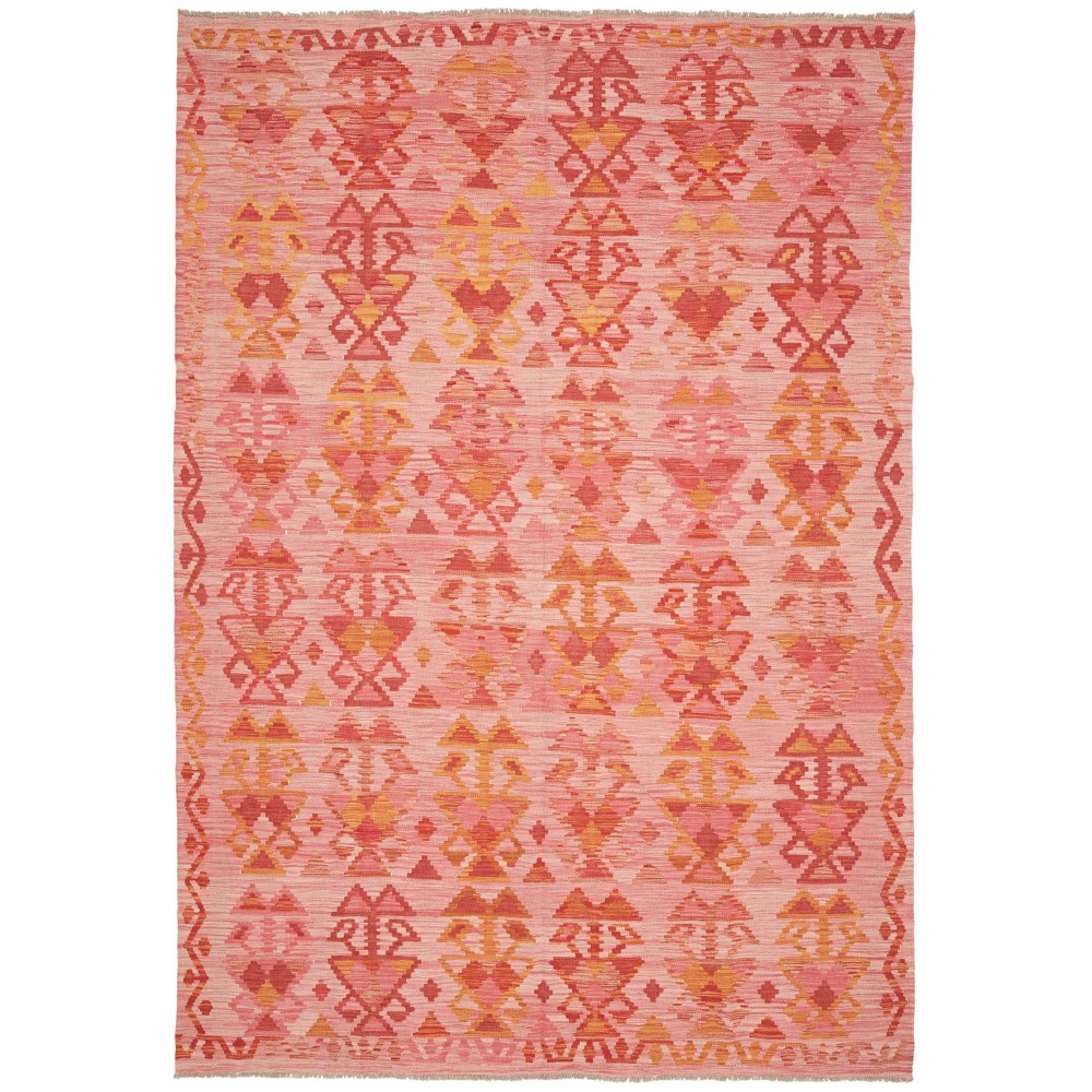 Tappeto Kilim Afghanistan arancione 204x295