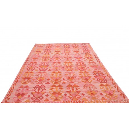 Tappeto Kilim Afghanistan arancione 204x295