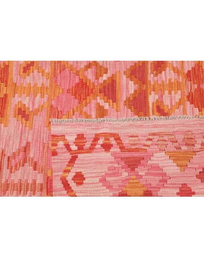 Tappeto Kilim Afghanistan arancione 204x295