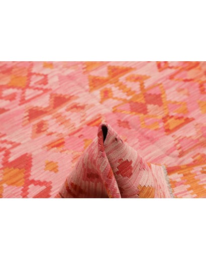 Tappeto Kilim Afghanistan arancione 204x295