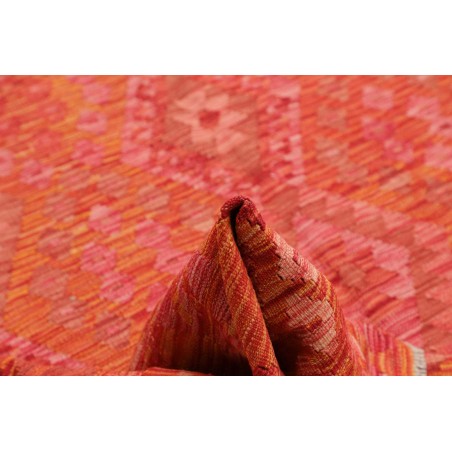 Tappeto Kilim Afghanistan rosso beige 206x298