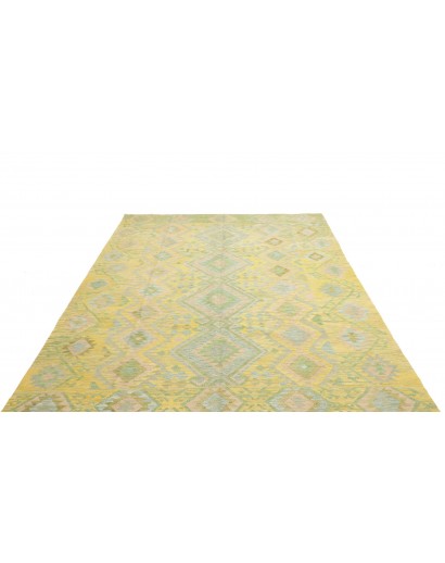 Tappeto Kilim Afghanistan marrone 202x285