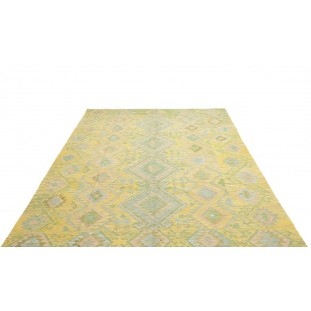 Tappeto Kilim Afghanistan marrone 202x285