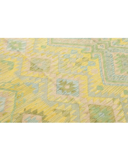 Tappeto Kilim Afghanistan marrone 202x285