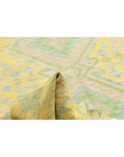 Tappeto Kilim Afghanistan marrone 202x285