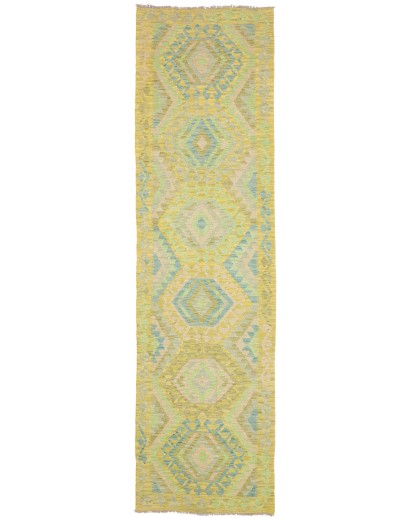 Tappeto Kilim Afghanistan marrone beige 81x304