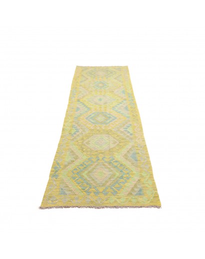 Tappeto Kilim Afghanistan marrone beige 81x304