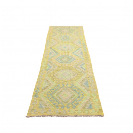 Tappeto Kilim Afghanistan marrone beige 81x304