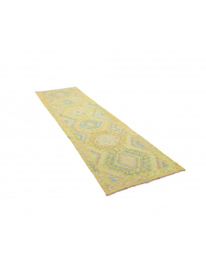 Tappeto Kilim Afghanistan marrone beige 81x304