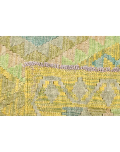 Tappeto Kilim Afghanistan marrone beige 81x304