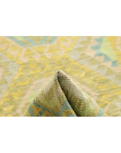 Tappeto Kilim Afghanistan marrone beige 81x304