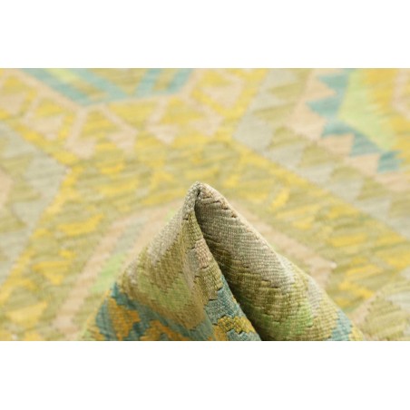 Tappeto Kilim Afghanistan marrone beige 81x304