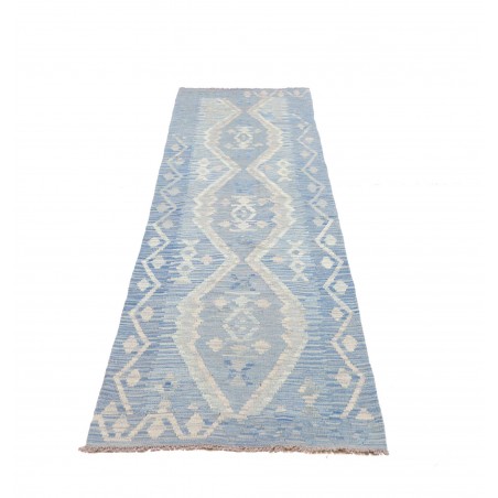 Tappeto Kilim Afghanistan beige grigio 78x289