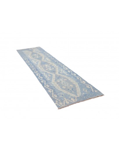 Tappeto Kilim Afghanistan beige grigio 78x289