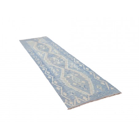 Tappeto Kilim Afghanistan beige grigio 78x289