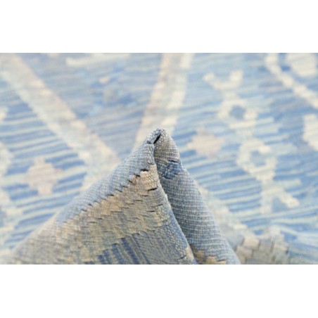 Tappeto Kilim Afghanistan beige grigio 78x289