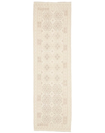 Tappeto Kilim Afghanistan bianco 81x291