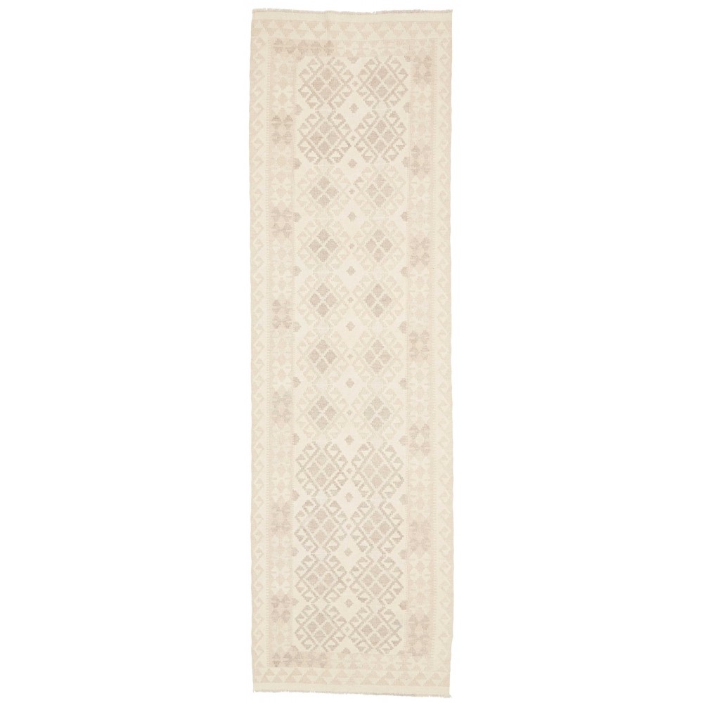 Tappeto Kilim Afghanistan bianco 81x291