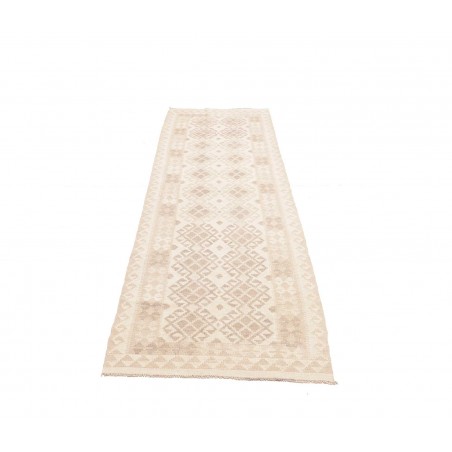 Tappeto Kilim Afghanistan bianco 81x291
