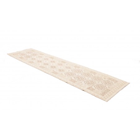 Tappeto Kilim Afghanistan bianco 81x291