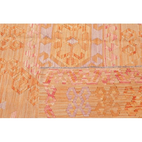 Tappeto Kilim Afghanistan marrone bianco 209x292