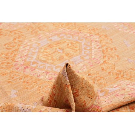 Tappeto Kilim Afghanistan marrone bianco 209x292