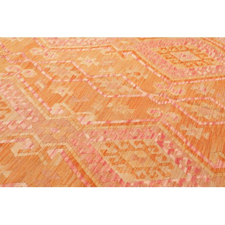 Tappeto Kilim Afghanistan arancione giallo 211x296