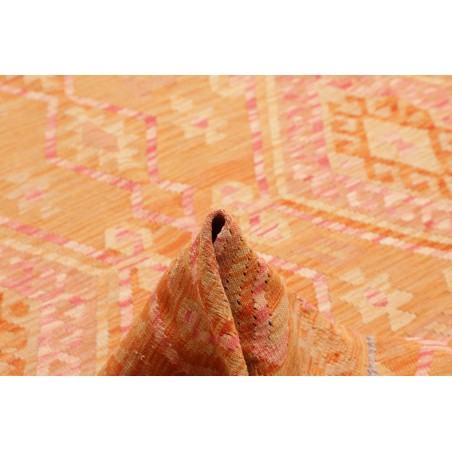 Tappeto Kilim Afghanistan arancione giallo 211x296