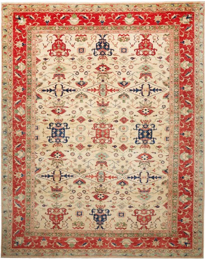 Tappeto Kazak Fine Pakistan marrone 308x375