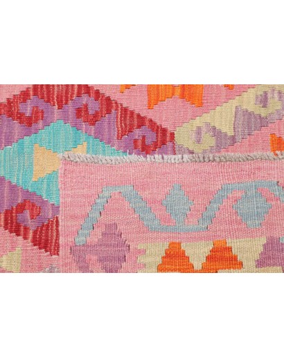 Tappeto Kilim Afghanistan marrone rosso 216x299