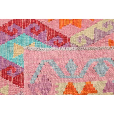 Tappeto Kilim Afghanistan marrone rosso 216x299