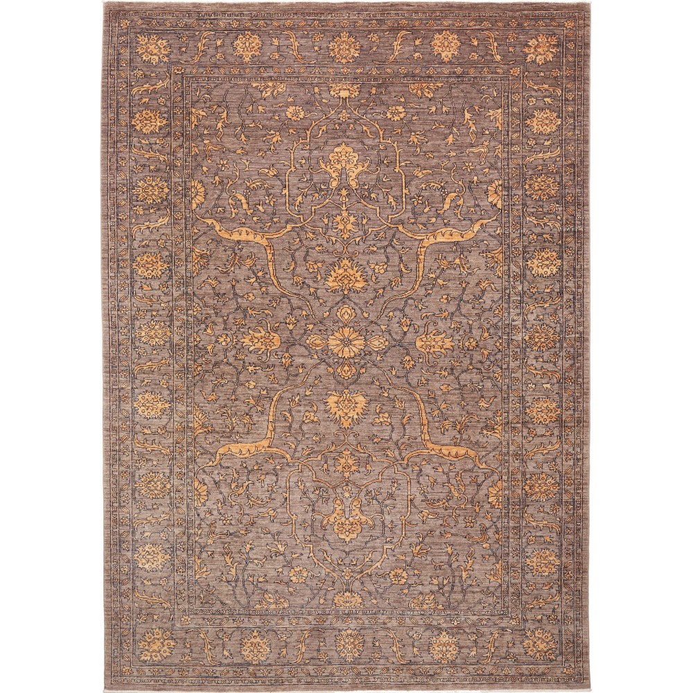 Tappeto Zigler Fine Pakistan marrone bianco 207x294 Tappeto Zigler Fine Pakistan marrone bianco 207x294