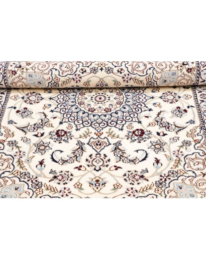 Tappeto Nain 9La Persia beige grigio 87x126