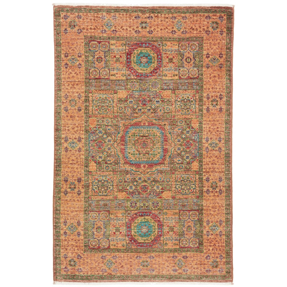 Tappeto Mamlouk Pakistan marrone 82x128