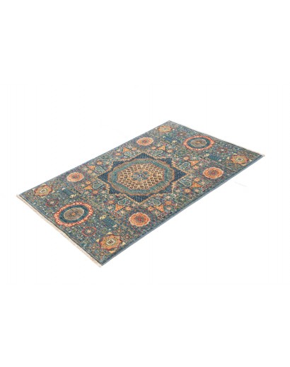 Tappeto Mamlouk Pakistan bianco grigio 82x125