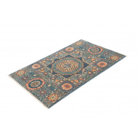 Tappeto Mamlouk Pakistan bianco grigio 82x125