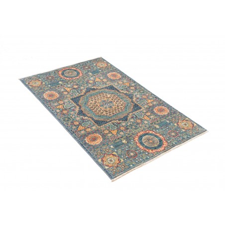 Tappeto Mamlouk Pakistan bianco grigio 82x125