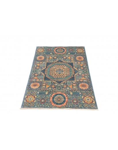 Tappeto Mamlouk Pakistan bianco grigio 82x125