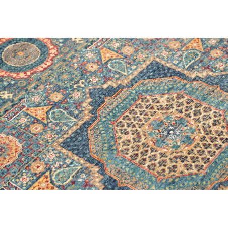 Tappeto Mamlouk Pakistan bianco grigio 82x125