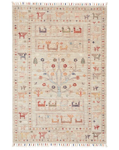 Tappeto Rubin Pakistan beige bianco 82x122