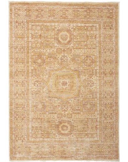 Tappeto Mamlouk Pakistan marrone beige 122x175