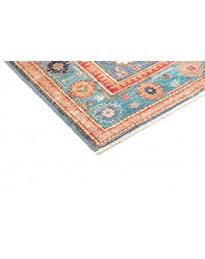 Tappeto Kazak Fine Pakistan marrone bianco 80x130