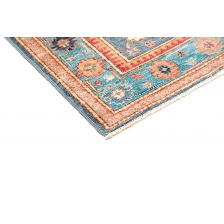 Tappeto Kazak Fine Pakistan marrone bianco 80x130