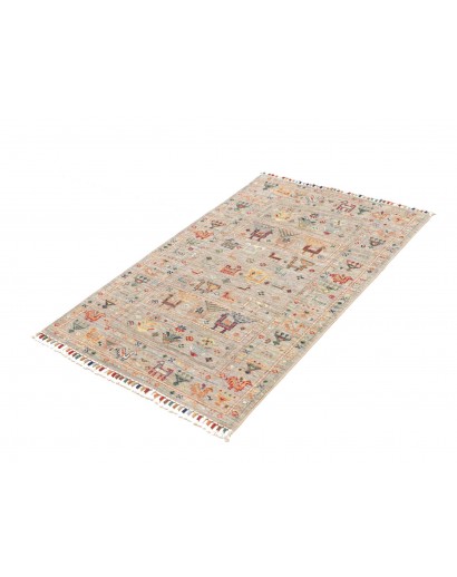 Tappeto Rubin Pakistan beige azzurro 80x124