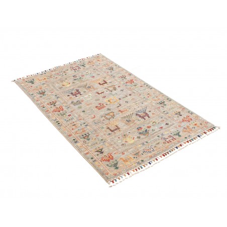 Tappeto Rubin Pakistan beige azzurro 80x124