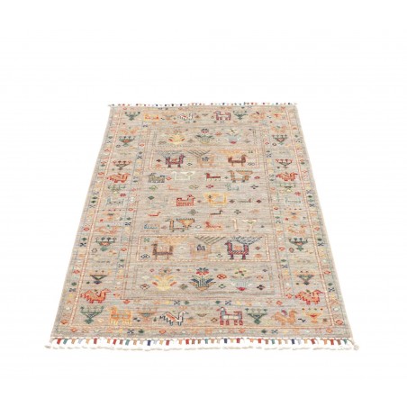 Tappeto Rubin Pakistan beige azzurro 80x124