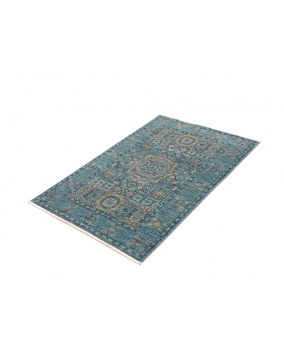 Tappeto Mamlouk Pakistan azzurro beige 80x121